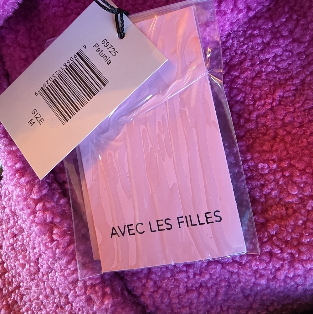 New Anthropologie Avec Les Filles Teddy Sherpa Jacket Pink Petunia Size M | NWT - Picture 8 of 8